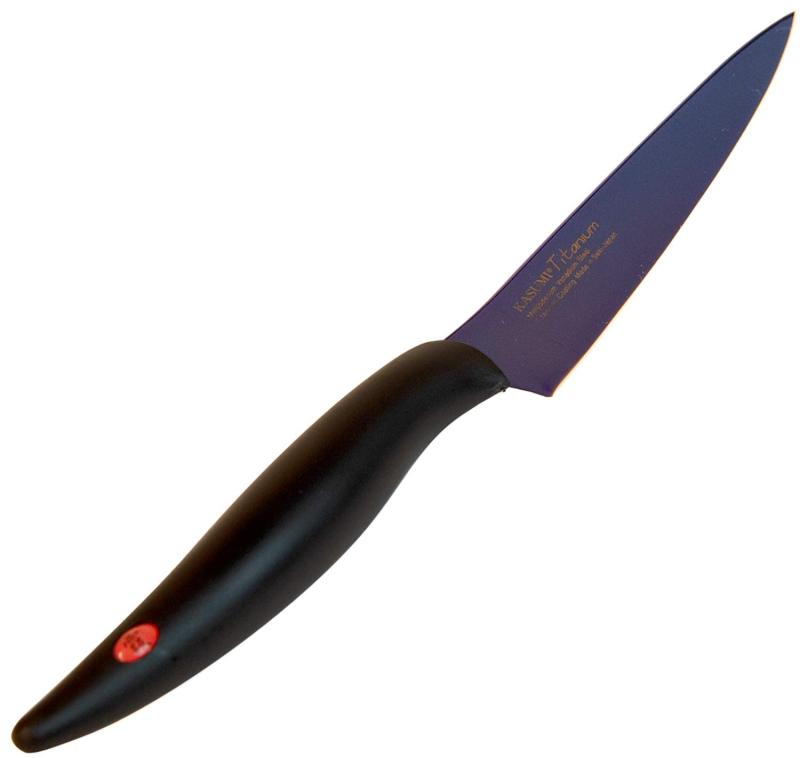 スミカマ 霞 KASUMI 包丁 チタンコーティング ペティナイフ 12cm ミッドナイトブルー 錆びにくい 日本製 岐阜県関市 22012/VI