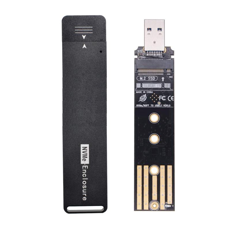 Xiwai USB 3.0 - NVME M-Key M.2 NGFF SATA SSD 外部 PCBA ケース コンベター アダプター RTL9210B チップセット