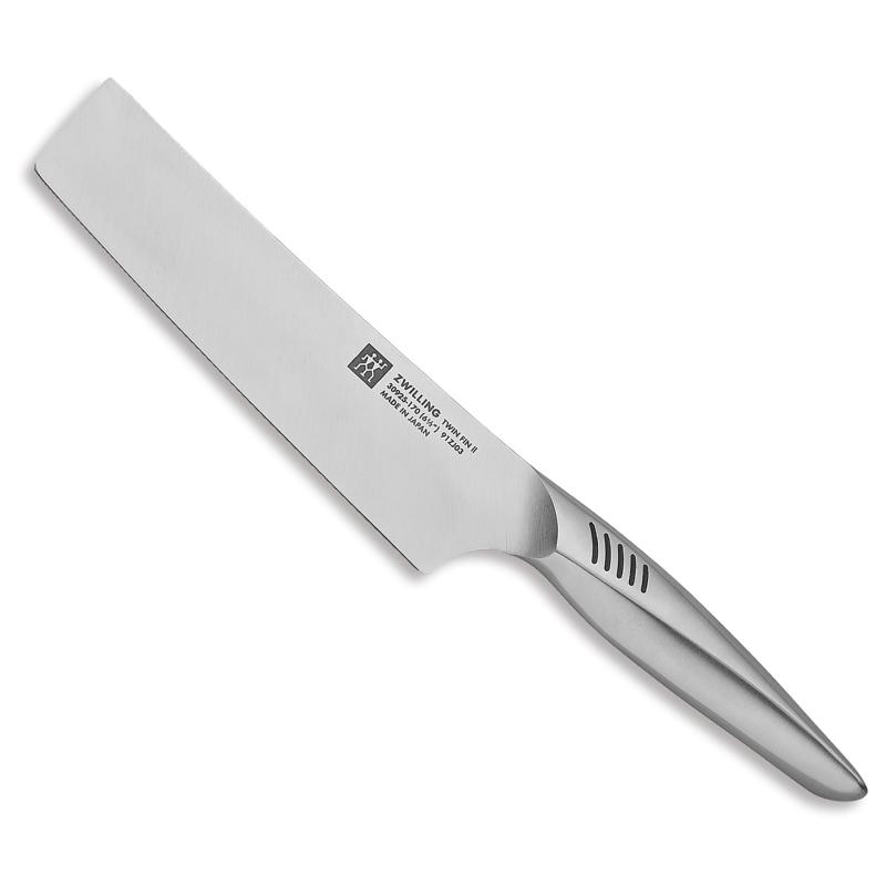 ZWILLING ツヴィリング 「 ツインフィン 2 菜切 170mm 日本製 」 包丁 オールステンレス 食洗機対応 岐阜県関市製 【日本正規販売品】 Twin Fin 30925-171