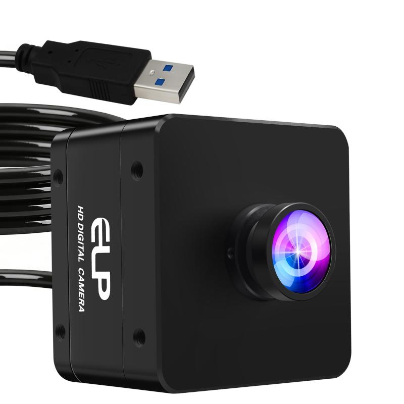 ELP 高速230FPS USB3.0 カメラモジュール広角100°(H)ウェブカメラ 3040P UVC USB2.0 PC Camera 1200万画素生放送ビデオ会議モニタ3Dプリンタホーム監視カメラ小型USBセキュリティWebカメラ対応Windo
