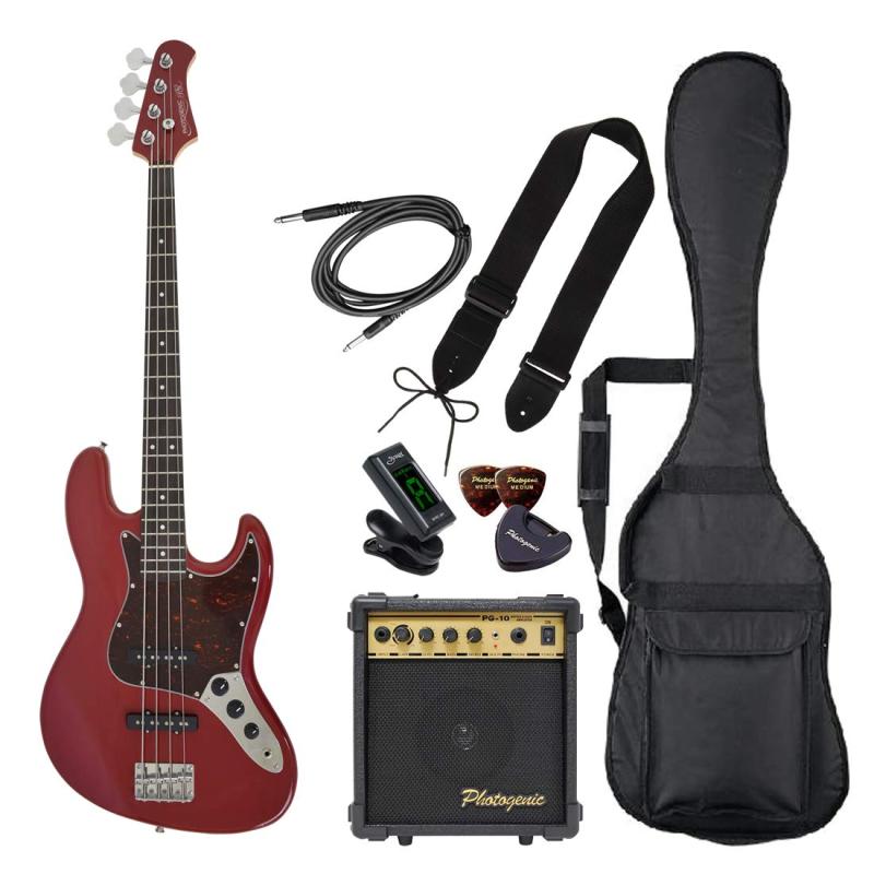 楽天市場】PhotoGenic エレキベース 初心者入門ライトセット JBタイプ