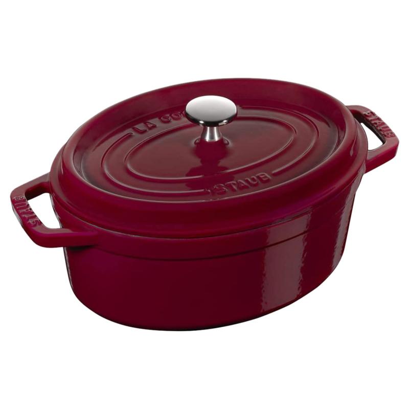 ストウブ(Staub) 両手なべ ピコ・ココット ラウンド 23珊 オーヴン可 ボルドーワイン