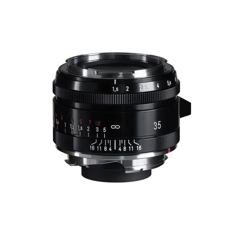 Voigtlander フォクトレンダー 単興味の中心 準広角水晶体 NOKTON Vintage Line 35粍 F1.5 Aspherical TypeII VM ライカM Mマウント 黒いこと