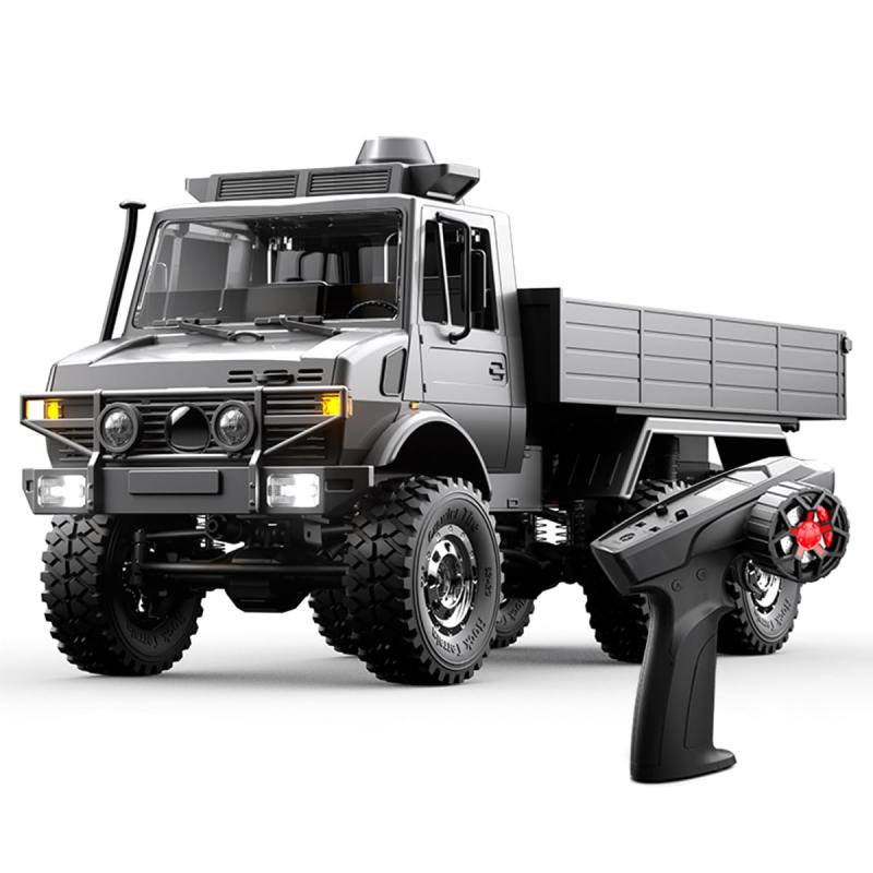 ラジコントラック1/18 RCスパイダー6WD六輪駆動動力 2.4GHz全比例抑えつけるオフロード鉄道車両 ローギア・ハイギア変速 技適証明済み 乾電池2本