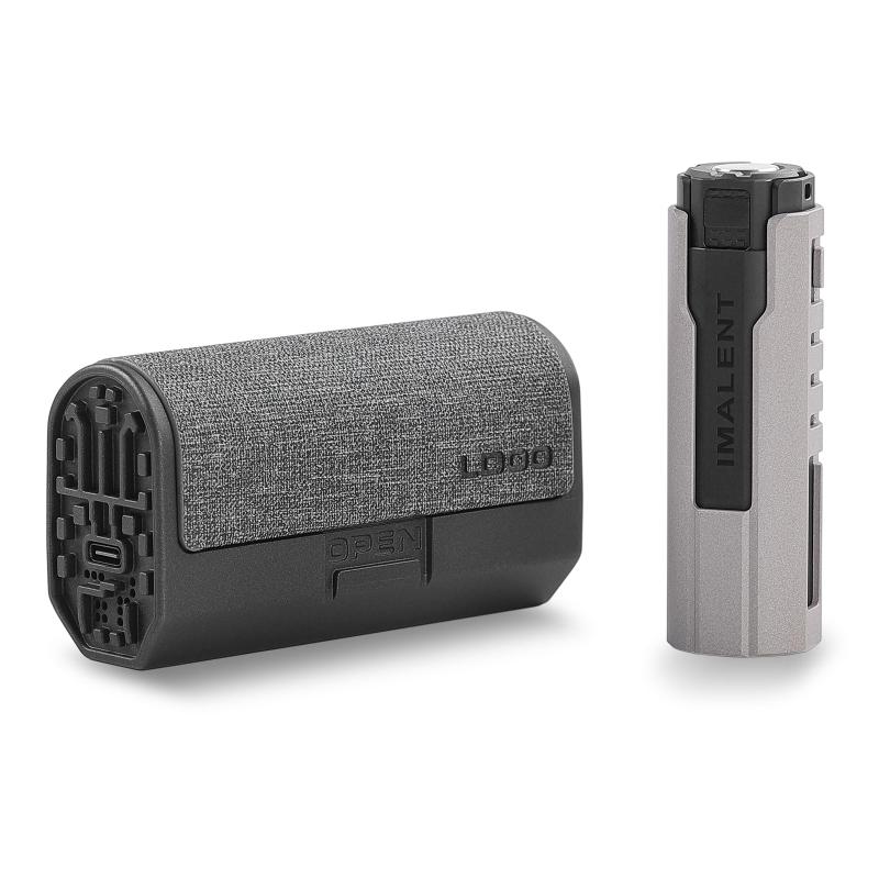 IMALENT (イマレント) LD35 PE 懐中電灯 高輝度1200ルーメン 照射距離328メートル 強力 LEDライト ミニライト キーホルダーライト フラッシュライト 充電式 EDC 軽量 小型 ライト 広範囲 Flashlight ポケ