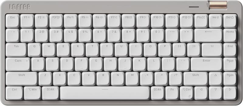 Flow Lite 84キーロープロファイルメカニカルキーボード、75%スワップ可能な充電式ワイヤレスキーボード2.4G無線接続、Bluetooth接続、Windows、Macの有線接続/スペクターリニアキースイッチ(マ|cocohi-nata