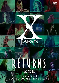 【中古】［状態良好］X JAPAN RETURNS 完全版 1993　12　31 [DVD]