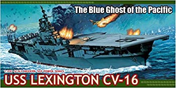 【中古】(非常に良い)サイバーホビー 1/700 WW　II アメリカ海軍 航空母艦U　S　S　レキシントンCV-16 プラモデル｜COCOHOUSE