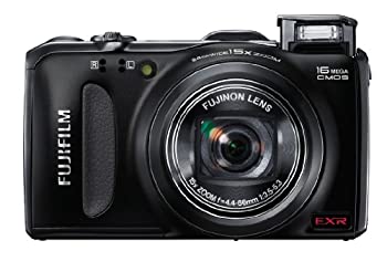 【中古】［物質の状態思わしい］FUJIFILM デジタル写真機 FinePix F600EXR 黒いこと F FX-F600EXR B