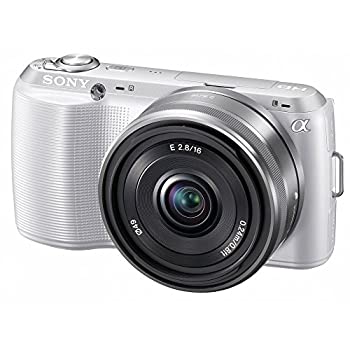 【中古】［状態良好］ソニー SONY ミラーレス一眼 α NEX-C3 ダブルレンズキット E 16mm F2.8+E 18-55mm F3.5-5.6 OSS付属 ホワイト NEX-C3D/W