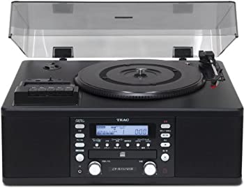 未使用品)TEAC CDレコーダー ターンテーブル カセットプレーヤー付 LP