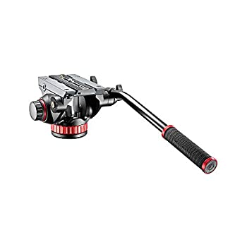 【中古】(未使用品)Manfrotto 2WAY雲台 プロフルードビデオ雲台 フラットベース アルミニウム製 MVH502AH|COCOHOUSE