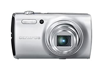 【中古】OLYMPUS デジタルカメラ VH-510 シルバー iHSテクノロジー 1200万画素 裏面照射型CMOS 光学8倍ズーム DUAL IS ハイビジョンムービー 3.0型LCD 3D|COCOHOUSE
