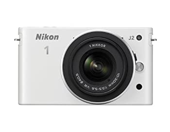 【中古】Nikon ミラーレス一眼カメラ Nikon 1 (ニコンワン) J2 標準ズームレンズキット ホワイト N1J2HLKWH|COCOHOUSE