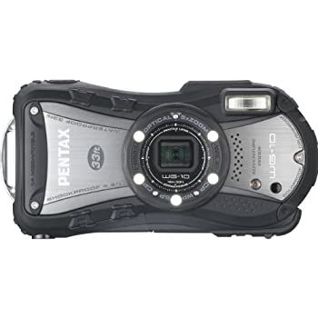 【中古】(非常に良い)PENTAX 防水デジタルカメラ PENTAX WG-10 ブラック 1cmマクロ マクロスタンド付属 PENTAX WG-10BK 12658|COCOHOUSE