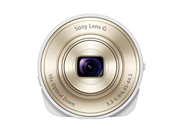 【中古】SONY デジタルカメラ Cyber-shot レンズスタイルカメラ QX10 ホワイト DSC-QX10-W｜COCOHOUSE