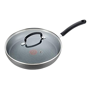 【中古】(非常に良い)T-fal E91898 Ultimate Hard Anodized Scratch Resistant Titanium Nonstick Thermo-Spot Heat Indicator Anti-Warp Base Dishwasher Safe Oven