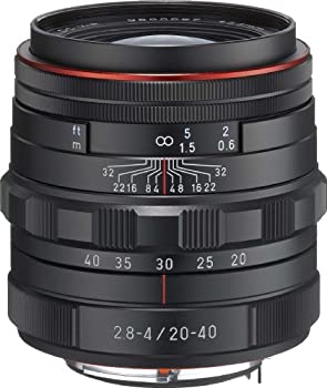 【中古】(未使用品)PENTAX リミテッドレンズ 標準ズームレンズ HD PENTAX-DA20-40mm F2.8-4ED Limited DC WR ブラ