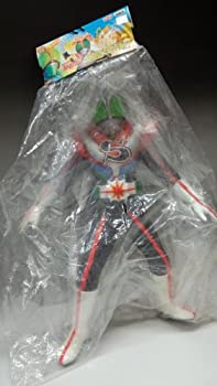 【中古】仮面ライダーストロンガー　ビッグサイズソフビフィギュア（シルバー）画像