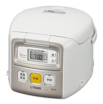 【中古】(非常に良い)タイガー 小容量マイコン炊飯器 3合 ホワイト JAI-R550-W|COCOHOUSE