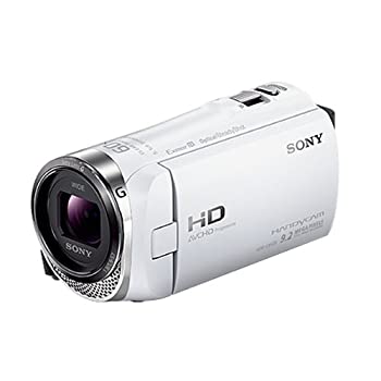 最高の品質 予約 中古 非常に良い ソニー SONY ビデオカメラ Handycam CX420 内蔵メモリ32GB ホワイト HDR-CX420 W zrs.si zrs.si