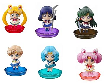 【中古】ぷちきゃら!シリーズ 美少女戦士セーラームーン あたらしい仲間と変身よ!編 (BOX) 約60mm PVC製 塗装済み完成品フィギュア