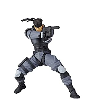 【中古】(非常に良い)マイクロヤマグチ リボルミニ METAL GEAR SOLID ソリッド・スネーク 約110mm ABS&PVC製 塗装済み可動フィギュア rm-001|COCOHOUSE