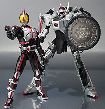 【中古】(未使用品)S.H.Figuarts 仮面ライダー555 オートバジン＆仮面ライダーファイズセット フィギュア画像