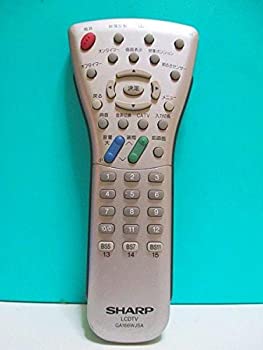【中古】シャープ LCDTVリモコン GA166WJSA|COCOHOUSE