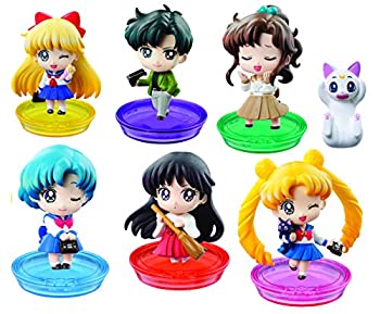 【中古】(非常に良い)ぷちきゃら！美少女戦士セーラームーン ぷちっと学園生活よ！編 限定版全種セット