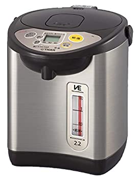 【中古】タイガー 電気ポット 2.2L ブラウン 省スチーム 節電タイマー VE 保温 とく子さん PIL-A220-T｜COCOHOUSE