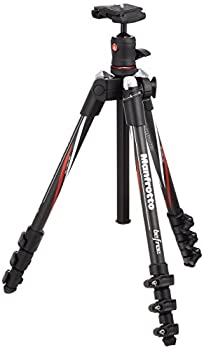 【中古】Manfrotto パウダーコンパクト三脚 Befree 炭素衣料繊維 4段 どんぶり鉢雲台一揃いの道具 MKBFRC4-BH