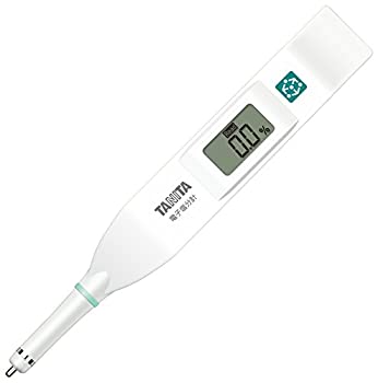 【中古】タニタ 鹹味計 デジタル 高適確さ 雨合羽 白いこと SO-304 WH