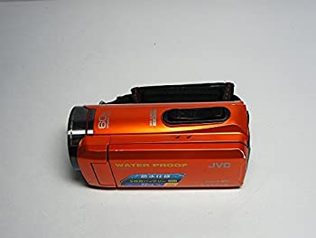 【中古】JVC KENWOOD JVC ビデオカメラ EVERIO 防水 防塵 内蔵メモリー32GB オレンジ GZ-R300-D|COCOHOUSE