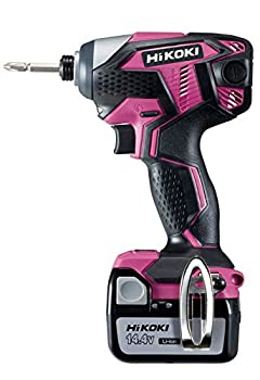 【中古】(非常に良い)HiKOKI(ハイコーキ) 旧日立工機 コードレスインパクトドライバ WH14DKL(2LSCK)(R)