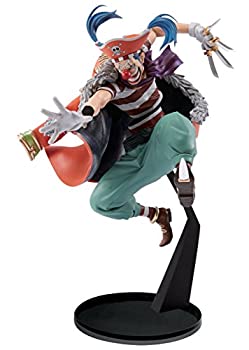 【中古】(非常に良い)ワンピース SCultures BIG 造形王頂上決戦4 vol.4 (バギー) 約17cm 台座付属 フィギュア