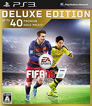 【中古】FIFA 16 DELUXE EEDITION【限定版特典】:Ultimate Team:40プレミアムゴールドパック ダウンロードコード、メッシ FUT 5試合レンタル ダウンロー