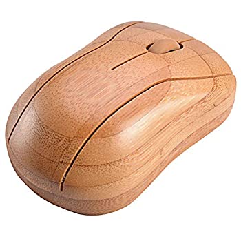 【中古】竹製 無線マウス USB対応 DPI1600／1200