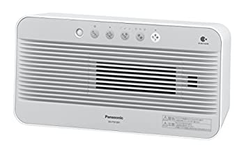 【中古】(未当て嵌める品)パナソニック セラミックファンヒーター ひと検出器付(ナノイーあり) 白いこと DS-FTX1201-W(加湿役立つこと皆無)