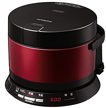 【中古】(人並み外れたに好いたらしい)日立 炊飯器 2合 IH式 おひつ御膳 パウダーコンパクト\u0026分かりやすい 打込鉄釜 RZ-WS2M R