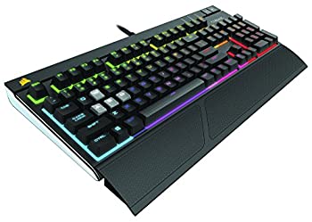 【中古】(非常に良い)Corsair Gaming STRAFE RGB Cherry MX SILENT 日本語 ゲーミングキーボード KB322 CH-9000121-JP｜COCOHOUSE