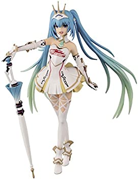 【中古】SQフィギュア 初音ミクレーシングver. 「レーシングミク~2015! ~」フィギュア