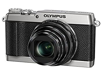 【中古】(人並み外れたに似つかわしい)OLYMPUS コンパクトデジタルカメラ STYLUS SH-3 しろがね色 光学式5軸手ぶれ手を加える 光学24倍\u0026超解像48倍望遠レンズ SH-3 SLV