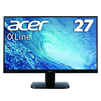 【中古】Acer 管する 見せびらかす AlphaLine 27in KA270HAbmidx 盛りだくさん固定ディスク VA ひな型受け答え HDMI DVI D-Sub 金棒引き内蔵 青味ともし火助け出す VESA対