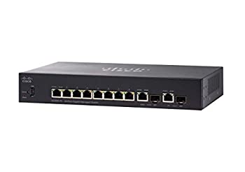 【中古】Cisco SG350-10 10-port Gigabit Managed Switch SG350-10-K9-JP