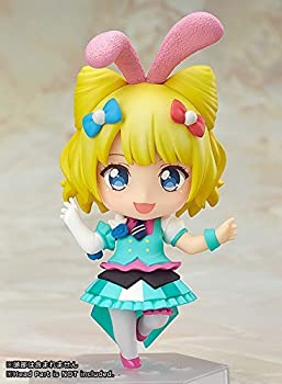 【中古】(未当て嵌める･未開封品)プリパラ ねんどろいどこ～で ブライトグリーンバニーマジシャンコーデ