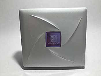 【中古】(非常に良い)KENWOOD ポータブルＭＤプレーヤー ホワイト＆パープル DMC-M33
