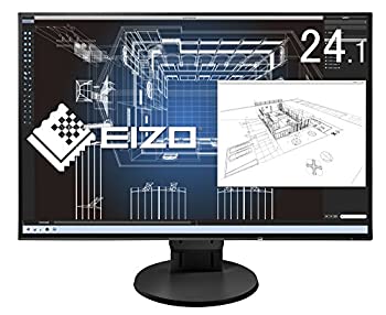 【中古】EIZO FlexScan 24.1インチ ディスプレイ モニター (WUXGA／IPSパネル／ノングレア／ブラック／EV2456-RBK