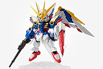 【中古】NXEDGE STYLE ネクスエッジスタイル 画策下士官兵ガンダムウイング [MS UNIT] ウイングガンダム(EW版) 約90粍 ABS\u0026PVC製 ペンキ塗り済みモビール図形