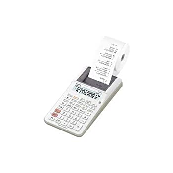 【中古】カシオ 印刷機計算器 ハンデ手合い HR-8RC-WE 【まとめ買い2台仕掛ける】